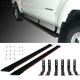 Fits 04-14 Nissan Titan Running Board Amber LED Strip+ Bracket