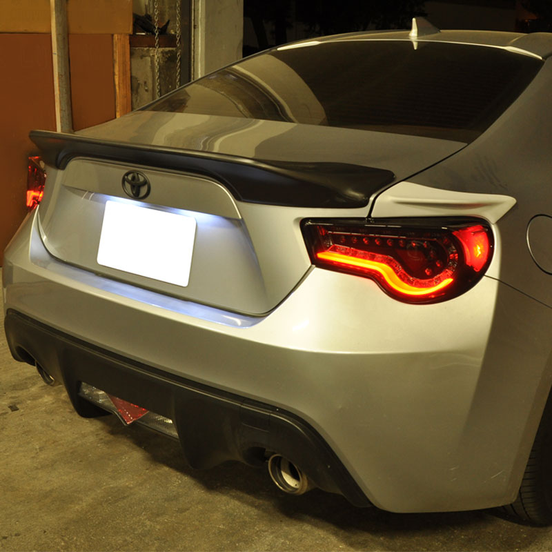 Trunk Spoiler Side Wing for Scion FRS/Subaru BRZ/Toyota 86 13-20 ABS