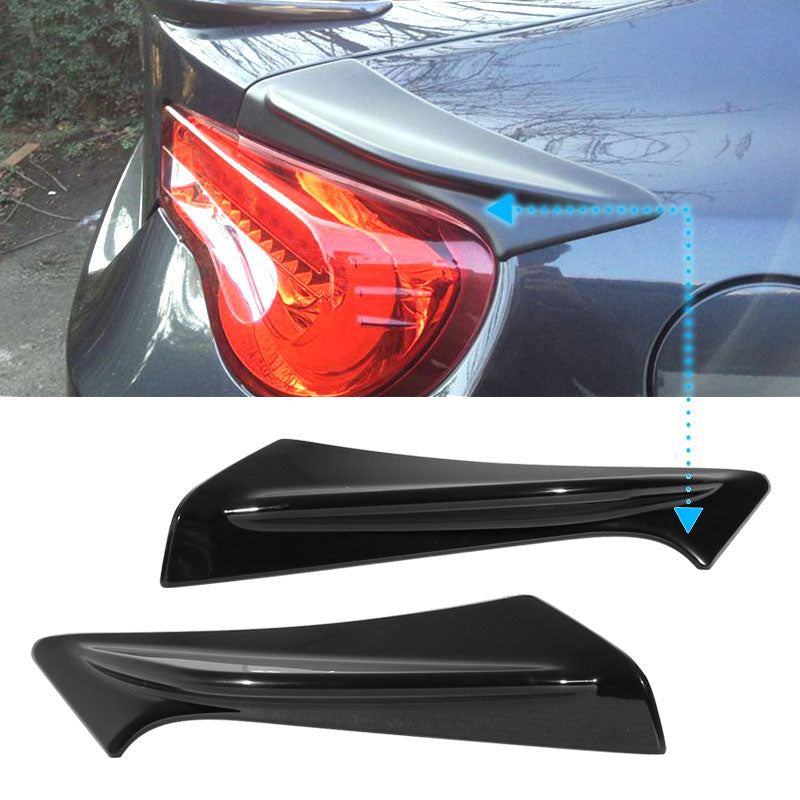Trunk Spoiler Side Wing for Scion FRS/Subaru BRZ/Toyota 86 13-20 ABS