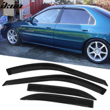 Fits 96-97 Honda Accord Mugen Front Bumper Lip + Sun Window Visor