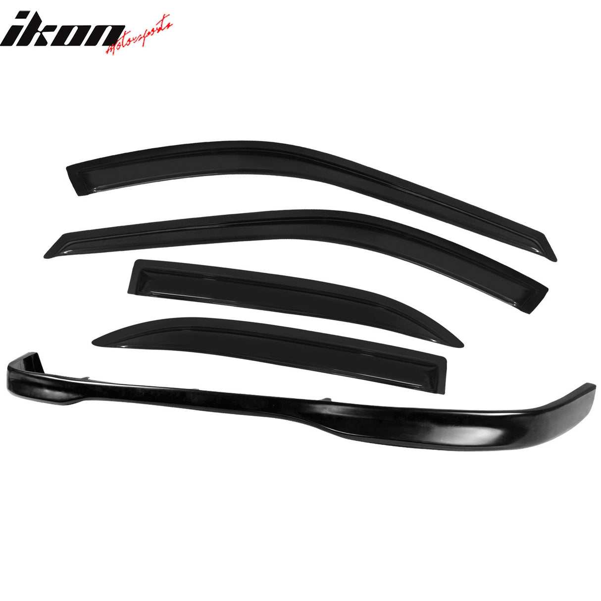 Fits 96-97 Honda Accord TR Front Bumper Lip + Sun Window Visor