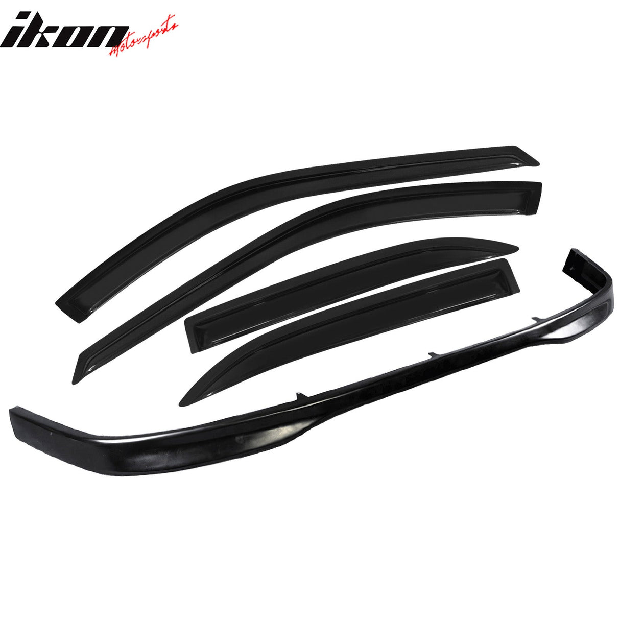 Fits 96-97 Honda Accord TR Front Bumper Lip + Sun Window Visor