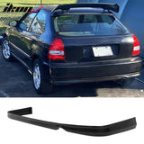 Fits 96-98 Honda Civic 2Dr/SIR Front + Rear Bumper Lip