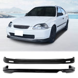 Fits 96-98 Honda Civic 2Dr/Mugen Front + Rear Bumper Lip