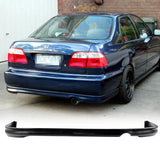 Fits 96-98 Honda Civic 2Dr/Mugen Front + Rear Bumper Lip