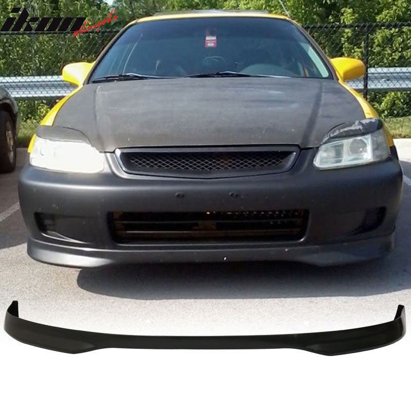 Fits 96-98 Honda Civic TR Front Rear Bumper Lip + Sun Window Visor