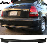 Fits 96-98 Honda Civic TR Front Rear Bumper Lip + Sun Window Visor