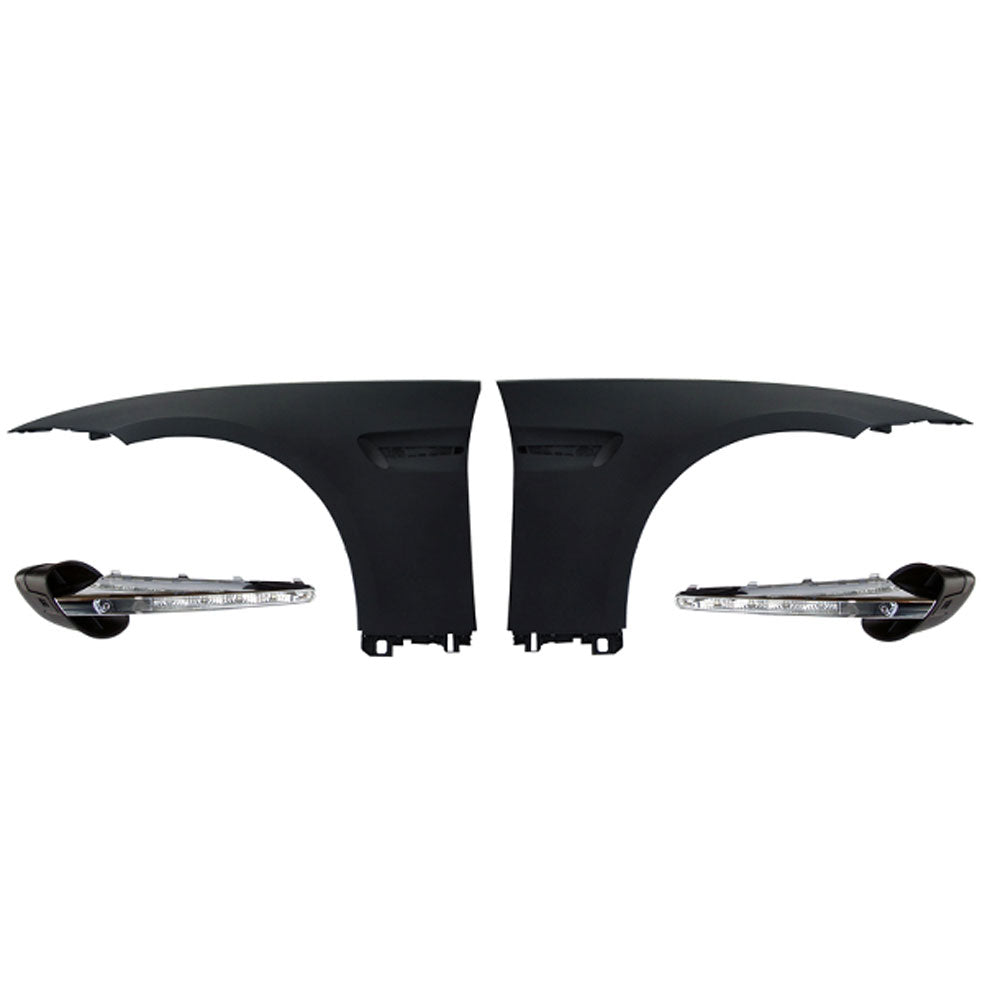 2007-2013 BMW E92 Complete M3 Front Fender Side Vent w/ Signal
