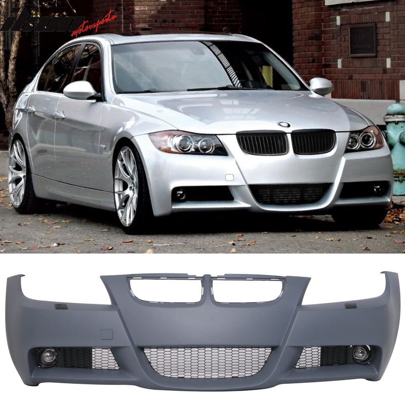 2006-2008Â BMW E90 M-T Msport Black Front Bumper Cover Fog Light PP