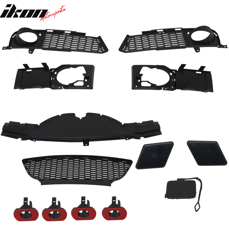 2006-2008Â BMW E90 M-T Msport Black Front Bumper Cover Fog Light PP