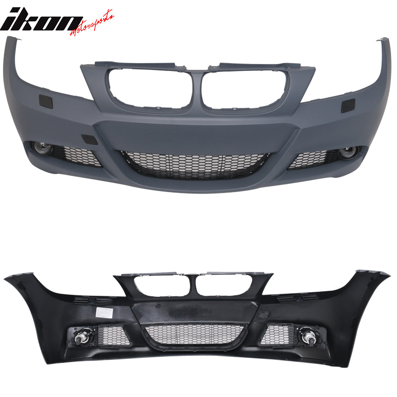 2009-2011 BMW E90 LCI M-T Msport Front Bumper Cover Fog Lights Pair PP