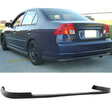 Fits 01-03 Honda Civic PP Front + Rear Bumper Lip + Side Skirts
