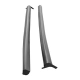 Fits 01-03 Honda Civic PP Front + Rear Bumper Lip + Side Skirts