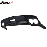 2015-2017 Ford Mustang Rear Bumper Diffuser w/ Dual Exhaust Pipes