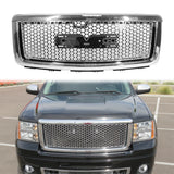 2007-2013 GMC Sierra 1500 Denali Front Uppers Hood Grille + Molding