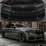2017-2020 BMW G30 MP Style Front Lip & Side Sill & Type2 Diffuser