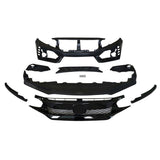 2016-2021 Honda Civic Sedan Type R Style CTR Bumper + Lip +Grille