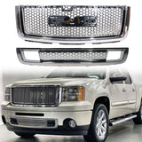 2007-2013 GMC Sierra 1500 Denali Front Bumper Upper + Grille Guards
