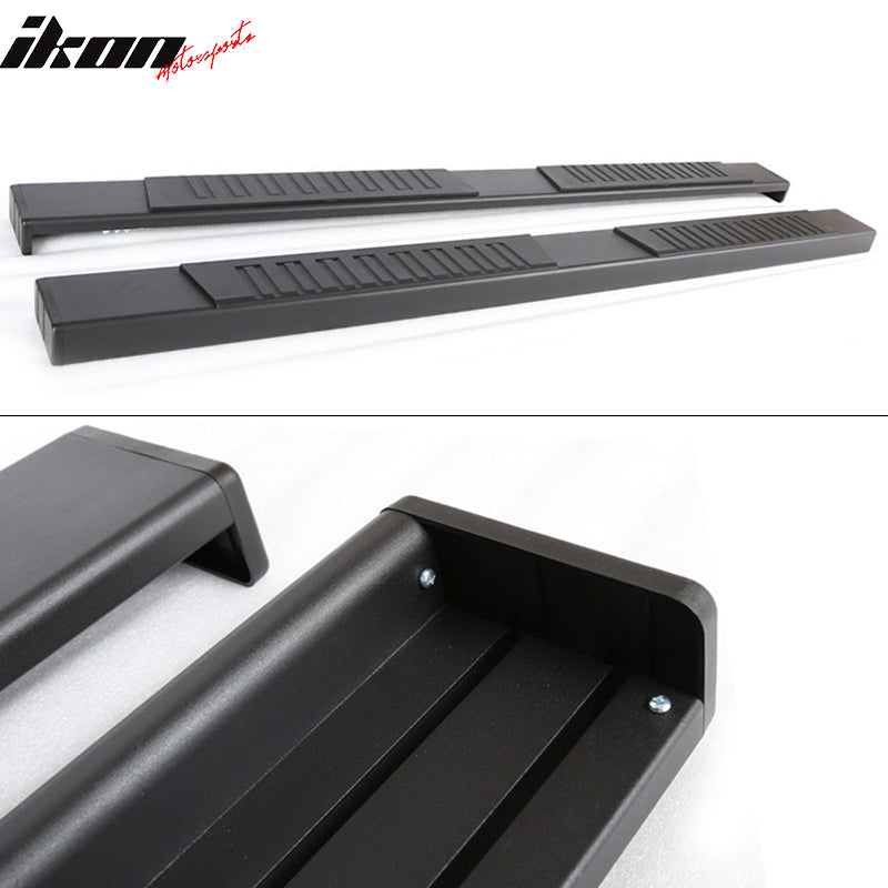 Fits 15-18 Chevy Colorado GMC Canyon 76" Running Boards Black