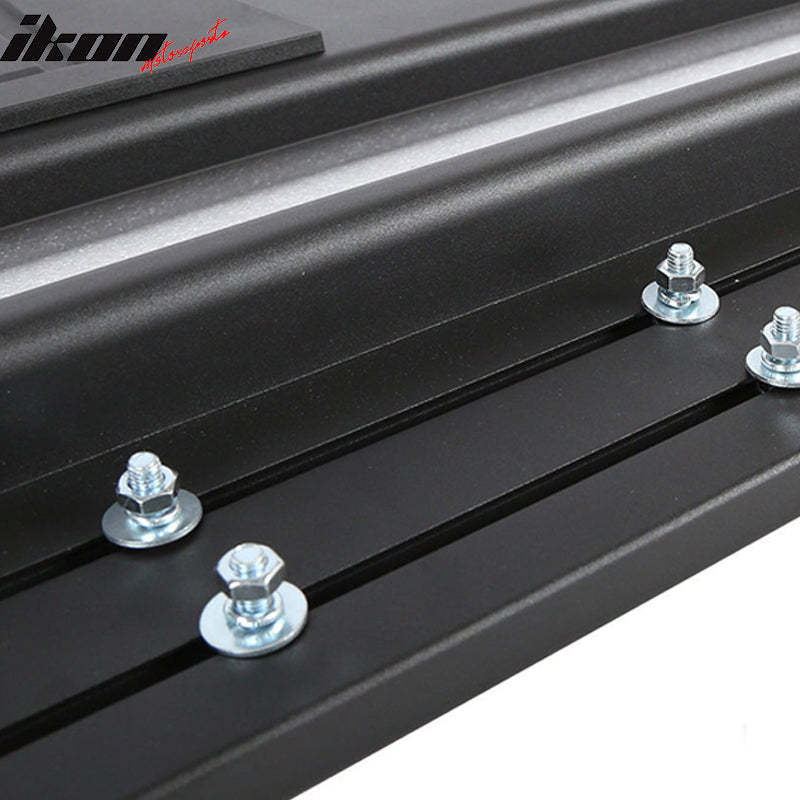 Fits 15-18 Chevy Colorado GMC Canyon 76" Running Boards Black