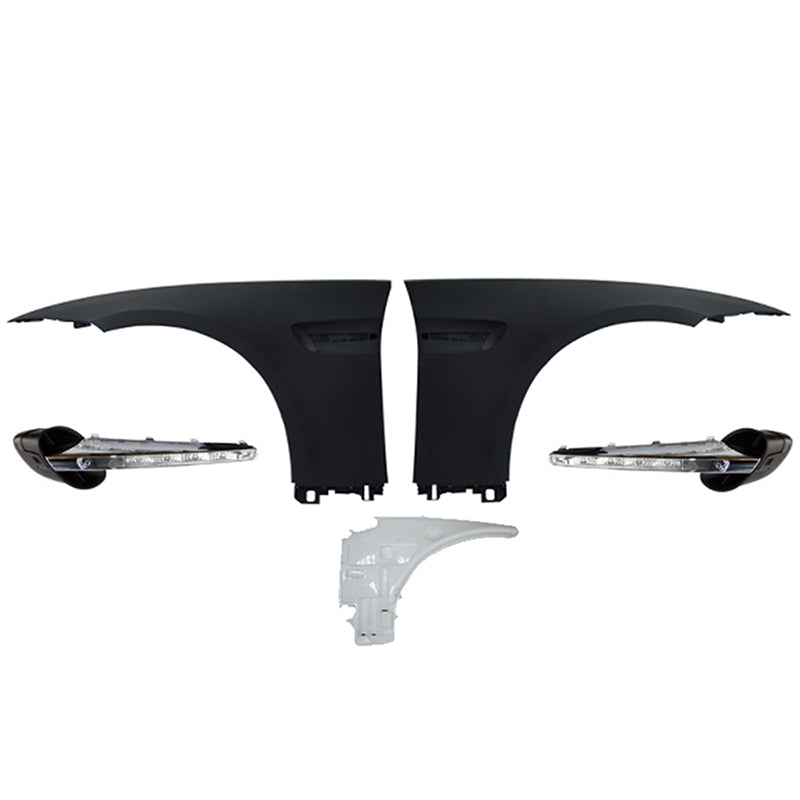 2007-2013 BMW E92 Complete M3 Front Fender Side Vent w/ Signal