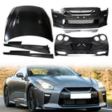 2009-2024 Nissan R35 GTR Front & Rear Bumper & Hood Cover & Side Skirt