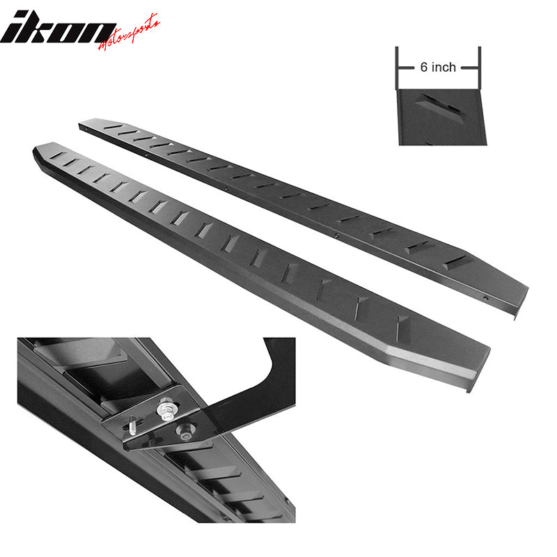 1999-2018 Chevy Silverado GMC Sierra Extended Cab Side Step Bars Pair