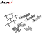 2009-2023 Dodge Ram Quad Cab Texture Black Side Step Bars Carbon Steel