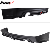 Fits 06-11 Civic MG RR Rear Diffuser Twin Outlet w/Red 3rd Brake Light