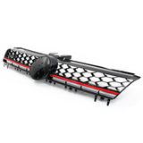 2015-2017 Golf 7 MK7 GTI Type Front Bumper + Grill Logo Badge Base