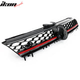 2015-2017 Golf 7 MK7 GTI Type Front Bumper + Grill Logo Badge Base