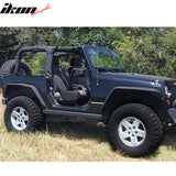2007-2018 Jeep Wrangler JK Front Bumper Grille + Fender Flares