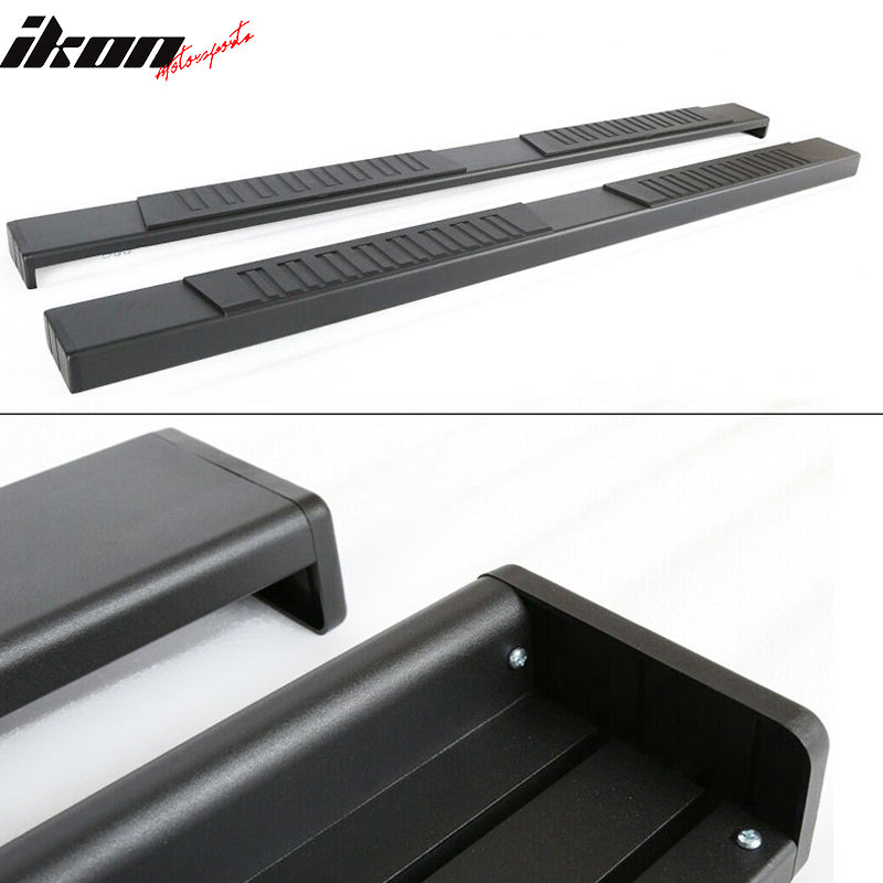 Fits 07-18 GMC Sierra 1500 Textured 69in Side Step Running Board