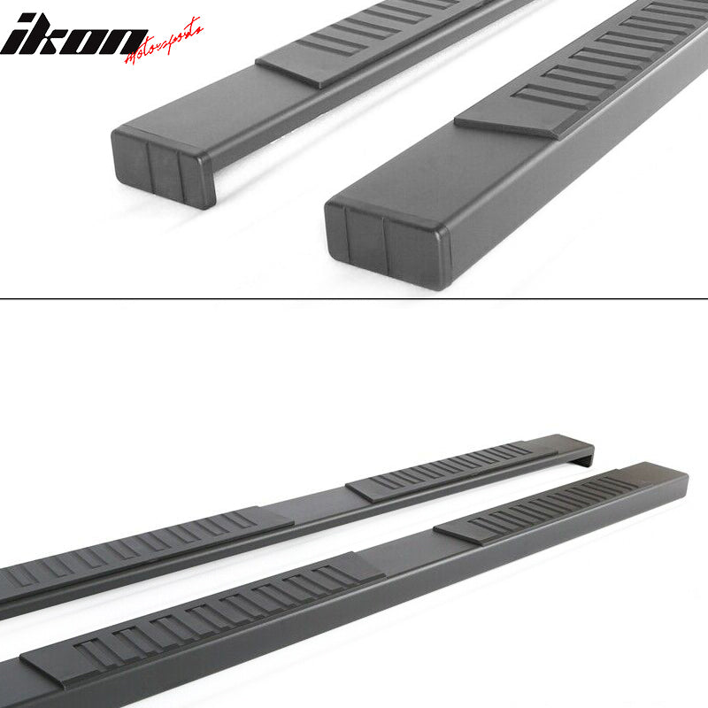 Fits 07-18 GMC Sierra 1500 Textured 69in Side Step Running Board