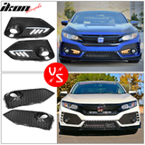 2016-2018 Honda Civic Type-R Front Bumper & Lip Gloss & DRL Light