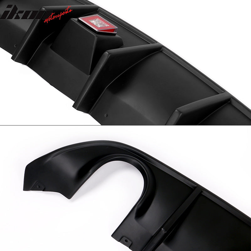 2015-2023 Charger SRT Rear Diffuser PP 3RD LED Brake Lamp