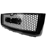 2007-2013 GMC Sierra 1500 Denali Mesh Front Hood Molding Grille ABS