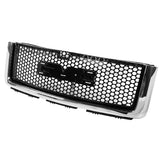 2007-2013 GMC Sierra 1500 Denali Mesh Front Hood Molding Grille ABS