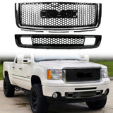 2007-2013 GMC Sierra 1500 Denali Upper Grille Lower Bumper Grille ABS