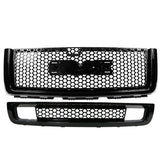 2007-2013 GMC Sierra 1500 Denali Upper Grille Lower Bumper Grille ABS