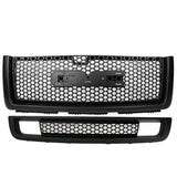 2007-2013 GMC Sierra 1500 Denali Upper Grille Lower Bumper Grille ABS