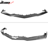 2014-2019 Chevy Corvette C7 ZR1 Style Black Front Bumper + CF Splitter