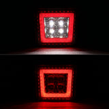 2006-2011 Honda Civic Rear Bmuper Lip LED 3RD Brake Light Muffler Tip