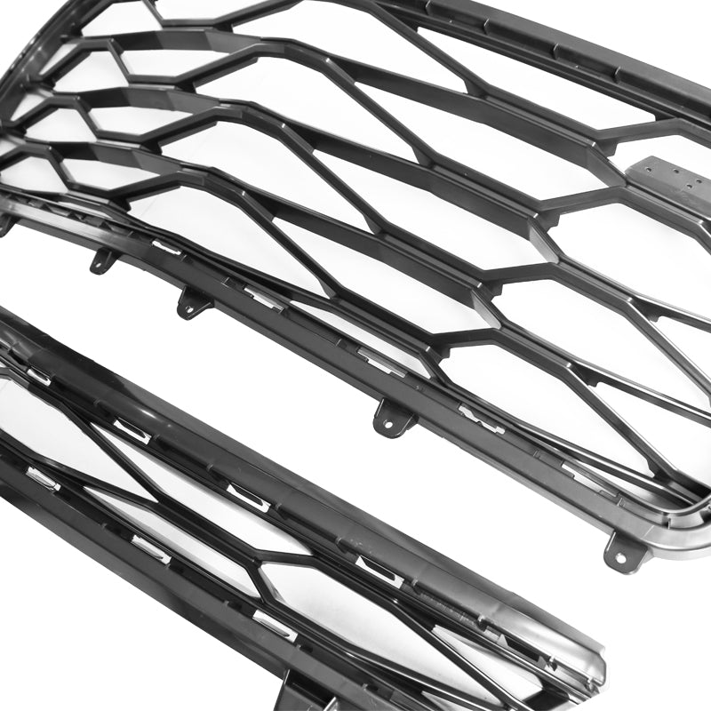 2014-2015 Chevy Camaro ZL1 Style Unpainted Black Front Bumper Cover PP