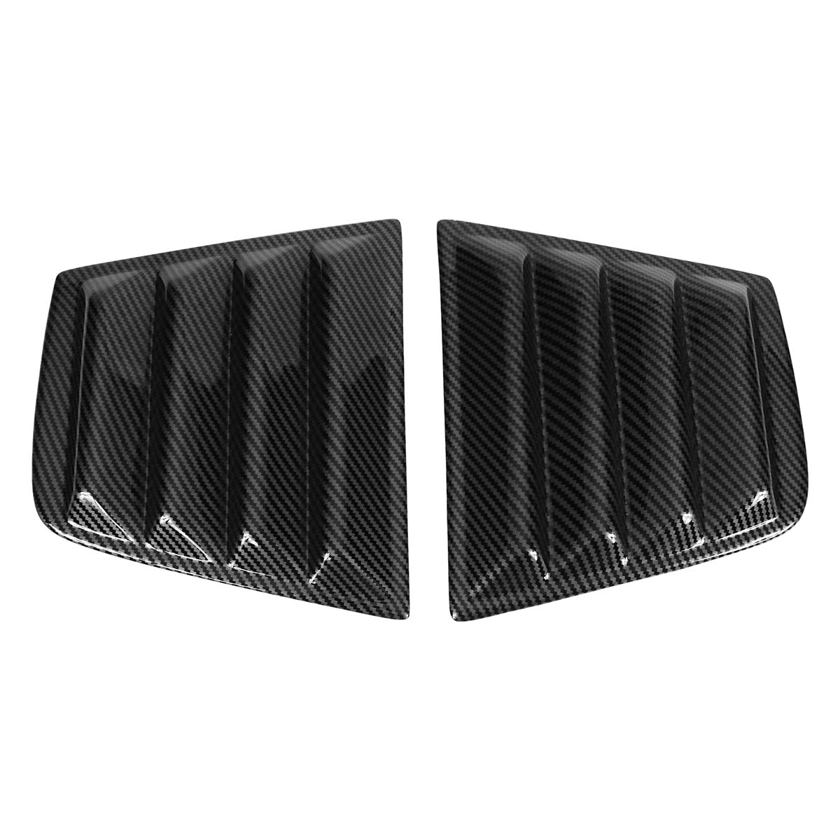2011-2023 Dodge Charger V2 Side & Rear Window Louver Cover CF Print