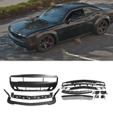 2008-2014 Dodge Challenger Front Bumper + SRT Front Lip PP