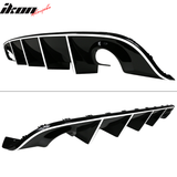 2015-2023 Dodge Charger SRT Rear Diffuser with Reflective Tape PP
