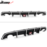 2015-2023 Dodge Charger Rear Diffuser w/ LED Lamp & Reflective Tape PP
