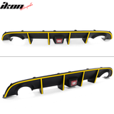 2015-2023 Dodge Charger Rear Diffuser w/ LED Lamp & Reflective Tape PP