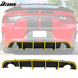 2015-2023 Dodge Charger SRT V2 Rear Diffuser with Reflective Tape PP